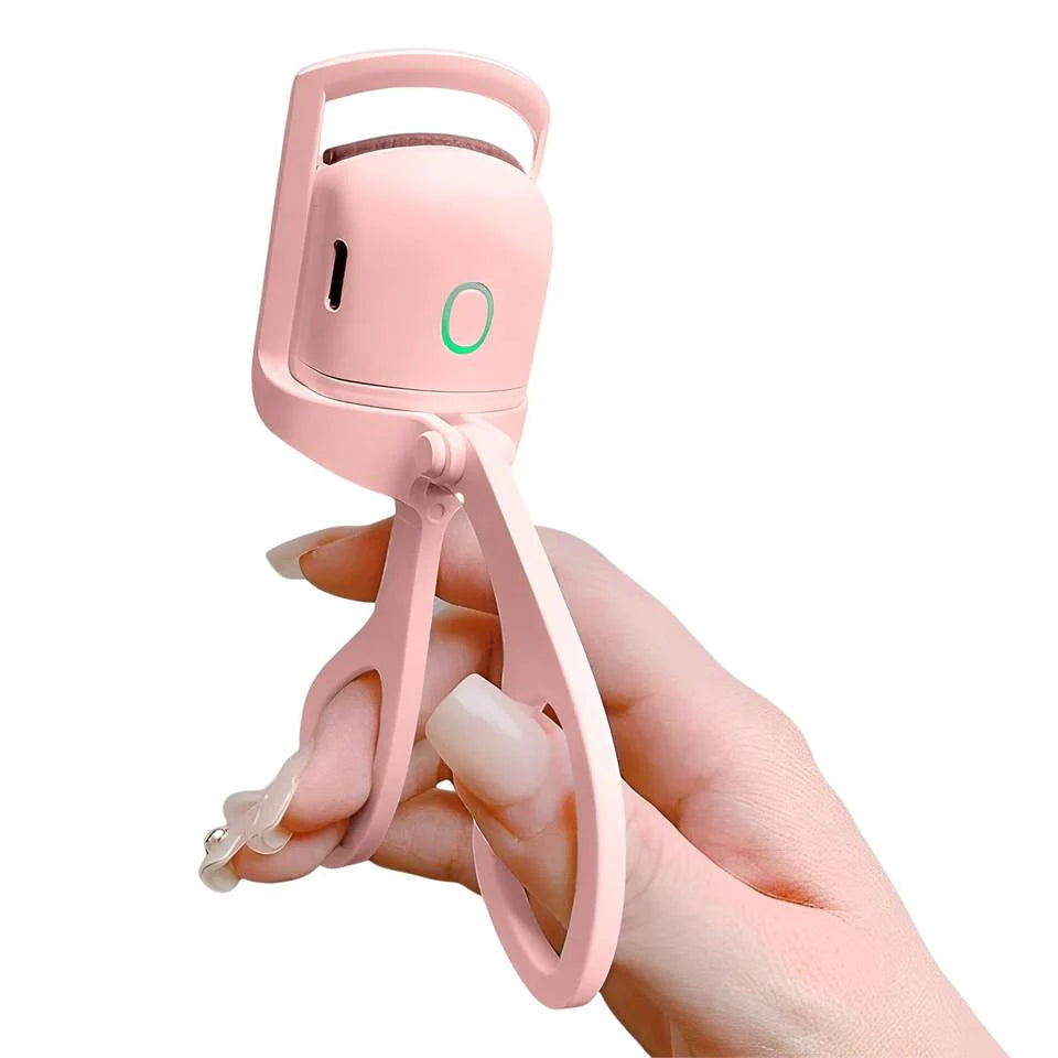 Smart Rechargeable Heated Eyelash Curler | 2 Temperature Modes & 10s Fast Heating | Long-Lasting Electric Lash Lift