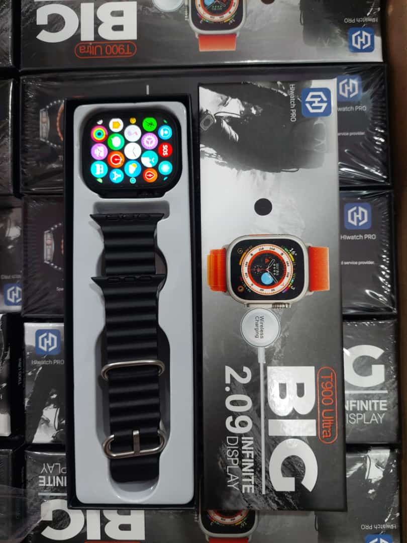 T900 Ultra Smart Watch Series 8 – 2.09" Infinite Display & 49mm Alloy Case | Bluetooth Calling, Heart Rate Tracker & Built-in Games (Random Color)