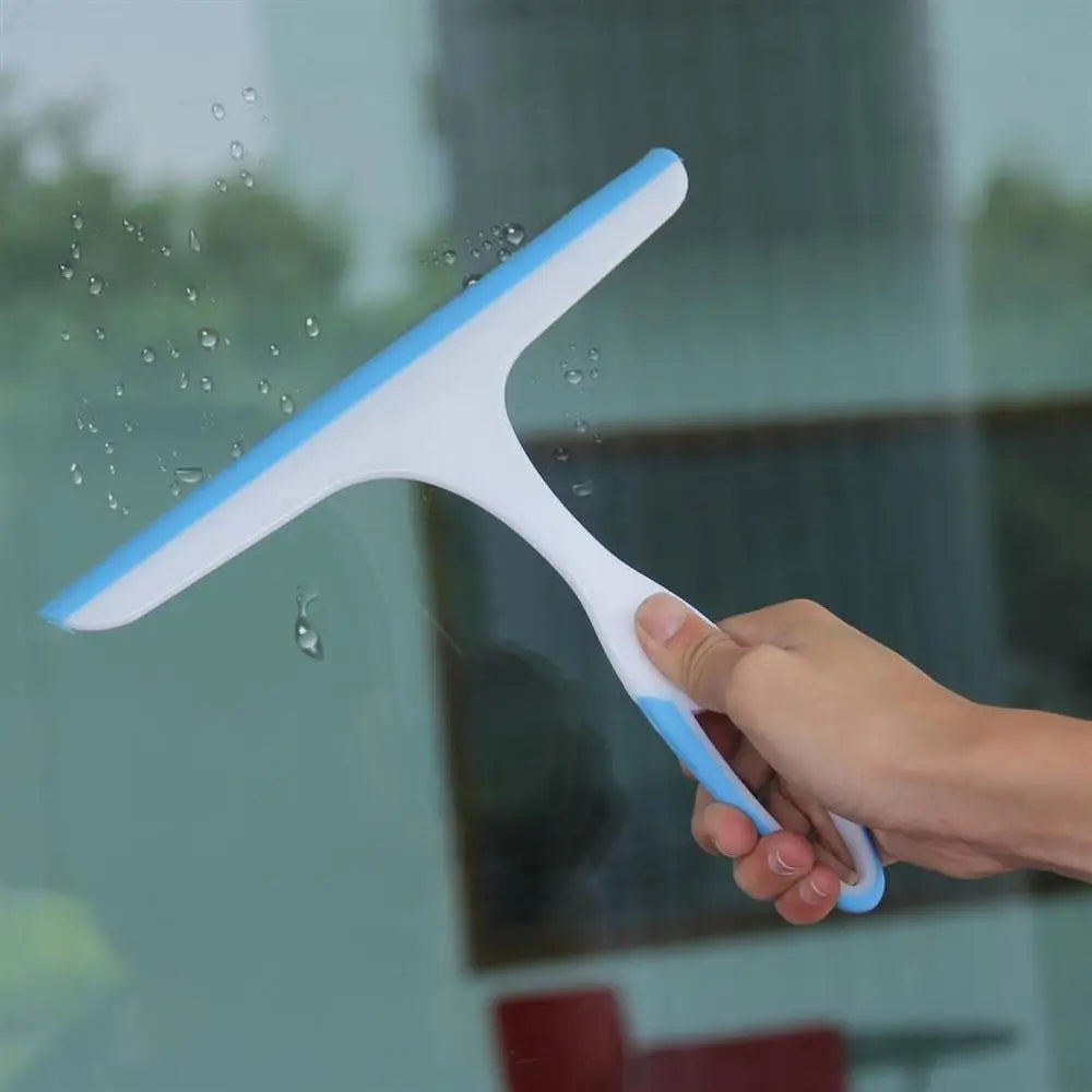 Multipurpose Soft Glass Scraper & Window Wiper | Streak-Free Cleaner for Car, Kitchen & Bathroom