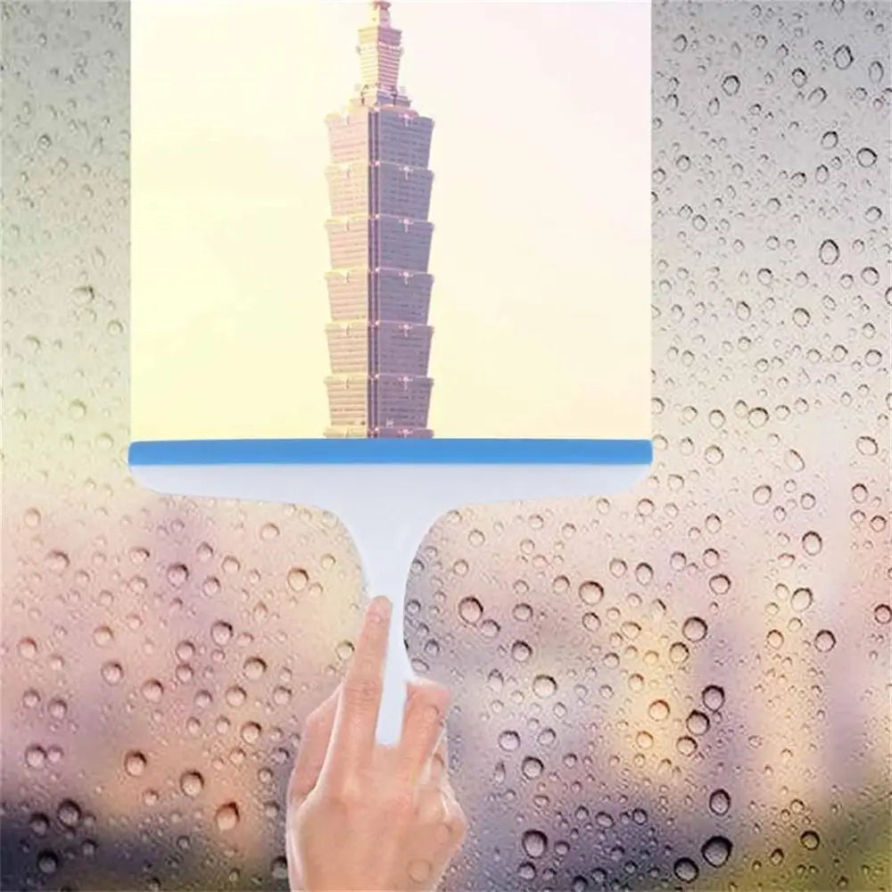 Multipurpose Soft Glass Scraper & Window Wiper | Streak-Free Cleaner for Car, Kitchen & Bathroom