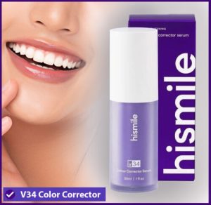 V34 Colour Corrector Serum – 30ml | Instant Teeth Brightening & Yellow Stain Removal