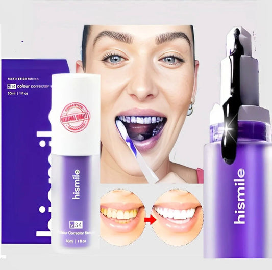 V34 Colour Corrector Serum – 30ml | Instant Teeth Brightening & Yellow Stain Removal